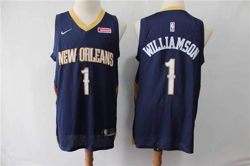 Pelicans 1 Zion Williamson Navy Nike Swingman Jersey,We sell and wholesale Pelicans 1 Zion Williamson Navy Nike Swingman Jersey on line form chian!